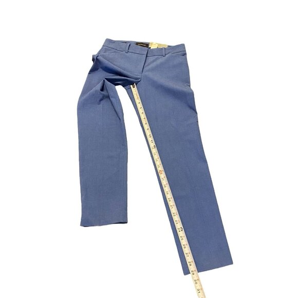 Talbots Pants Women's Size 2 Blue Hampshire Ankle MSRP $109 NWT - Picture 4 of 9